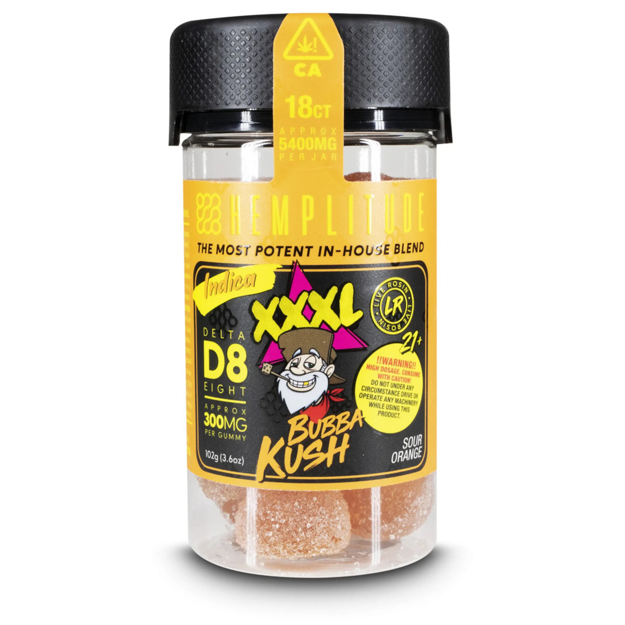 Hemplitude XXXL Live Rosin Gummies - Image 3