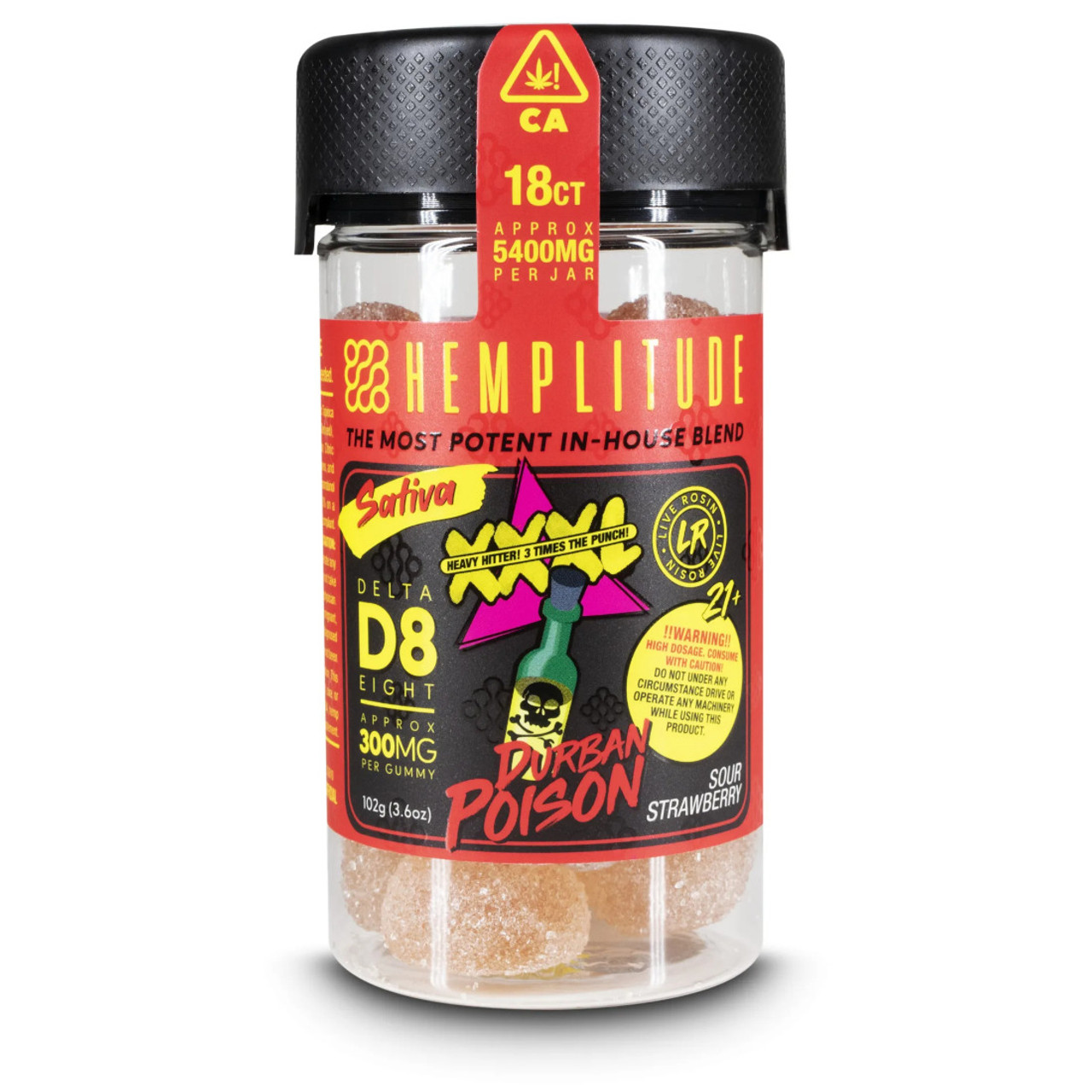 Hemplitude XXXL Live Rosin Gummies - Image 5