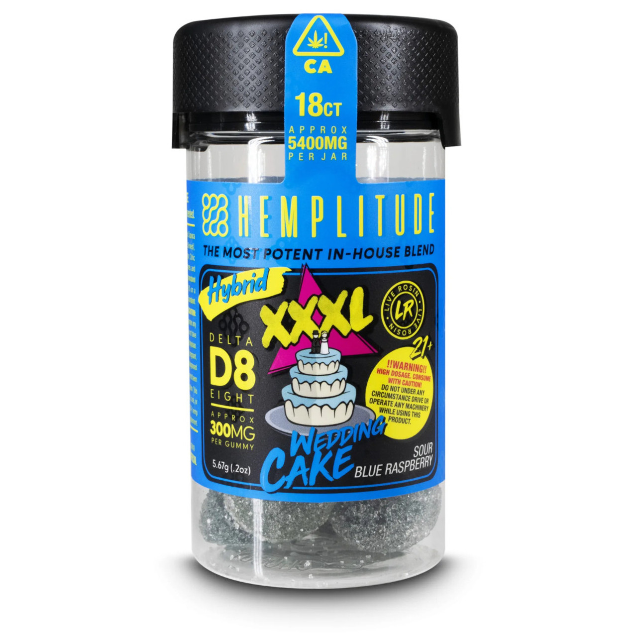Hemplitude XXXL Live Rosin Gummies - Image 8
