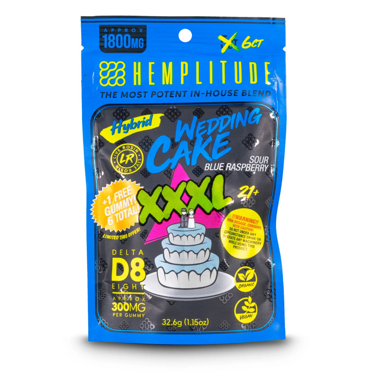 Hemplitude XXXL Live Rosin Gummies - Image 7