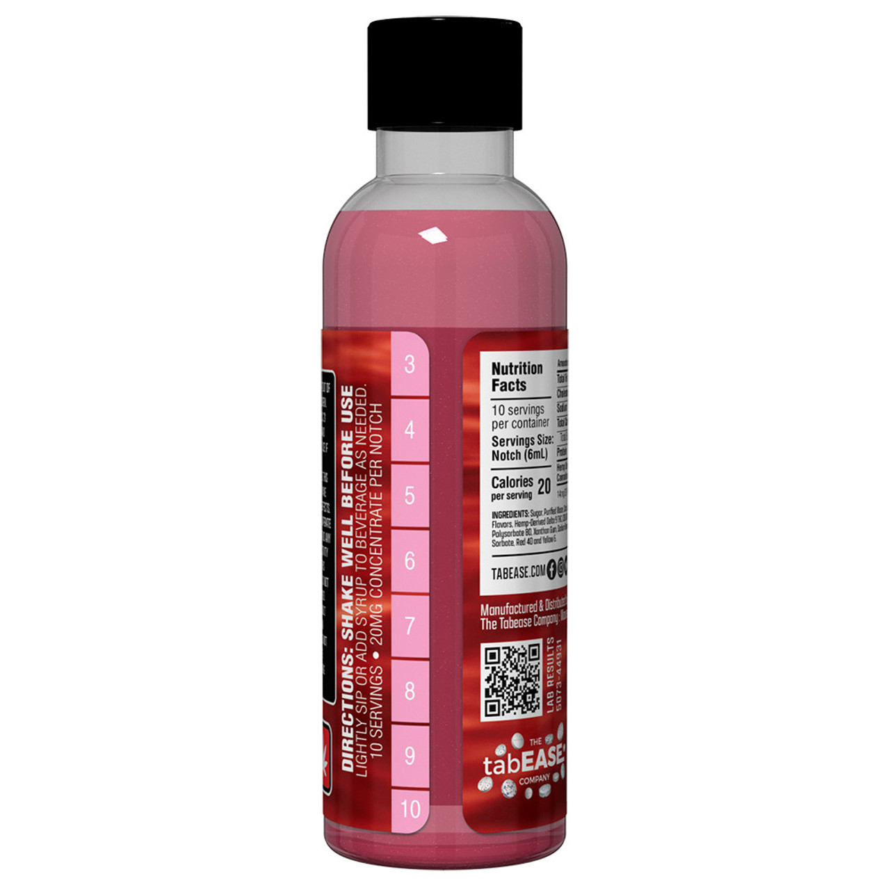 Delta 9 THC + CBD Cannabis Strawberry Cocktail Syrup - Image 4